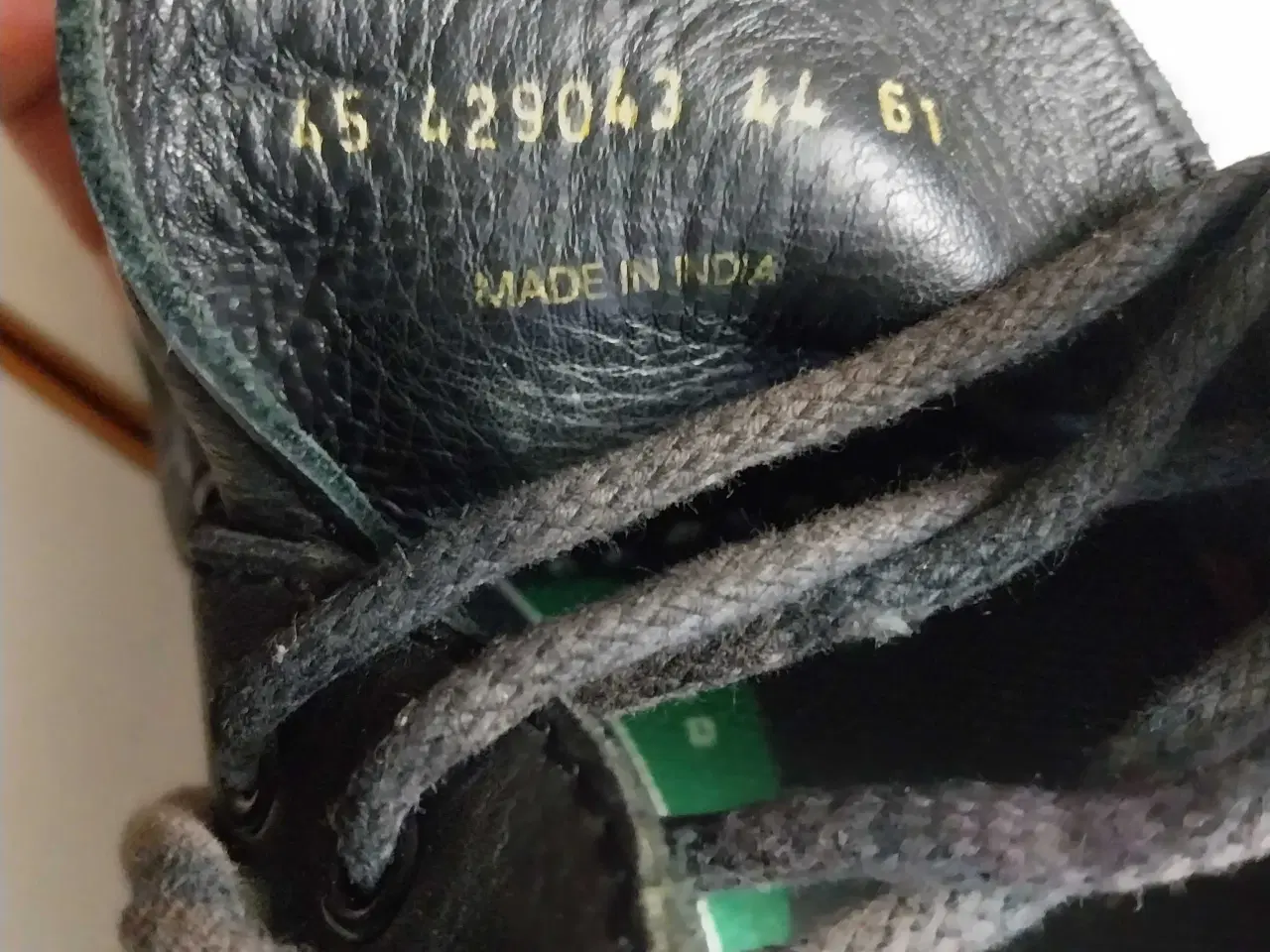 Billede 6 - Ecco læder sko sort, str. 44