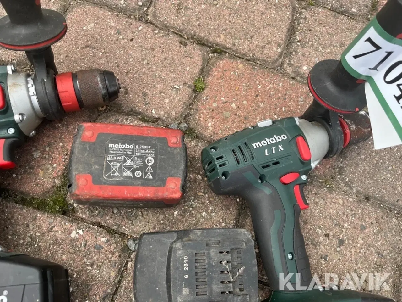 Billede 3 - Skrumaskine Metabo LTX 2 styk