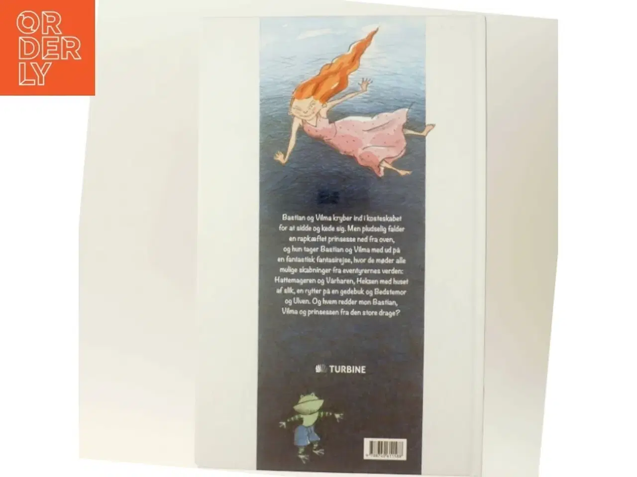 Billede 3 - Børnebog: Bastian og Vilma sidder i kosteskabet fra Turbine