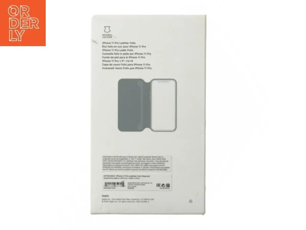 Billede 3 - Apple iPhone 11 Pro læder folio fra Apple (str. Iphone 11 pro)