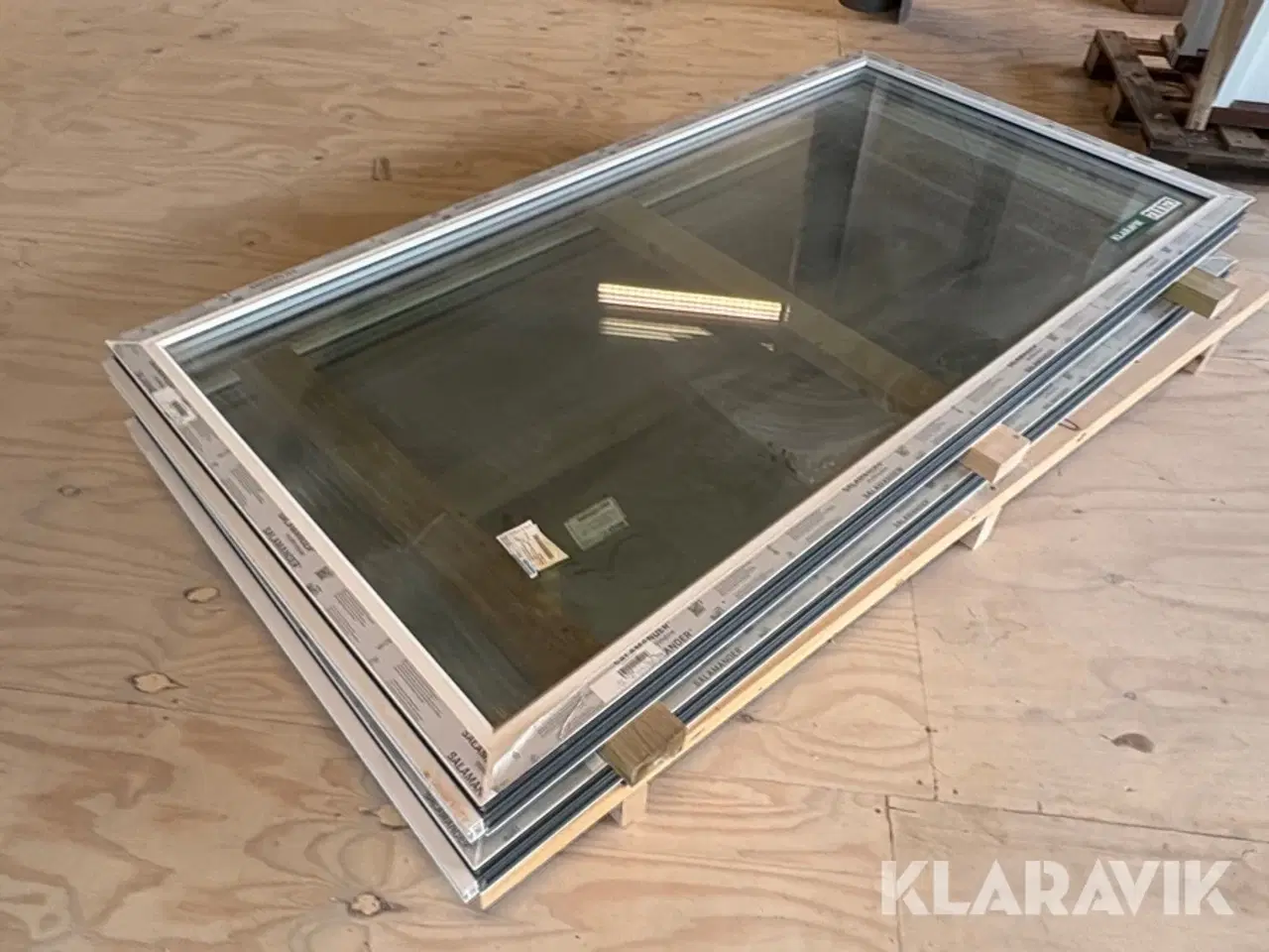 Billede 1 - Vinduer 3 lags 974x1964mm- 2 styk