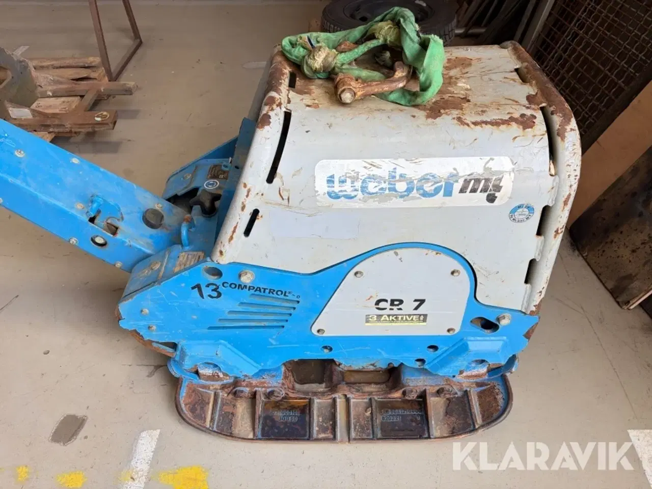 Billede 4 - Pladevibrator Weber MT 13 Compactrol