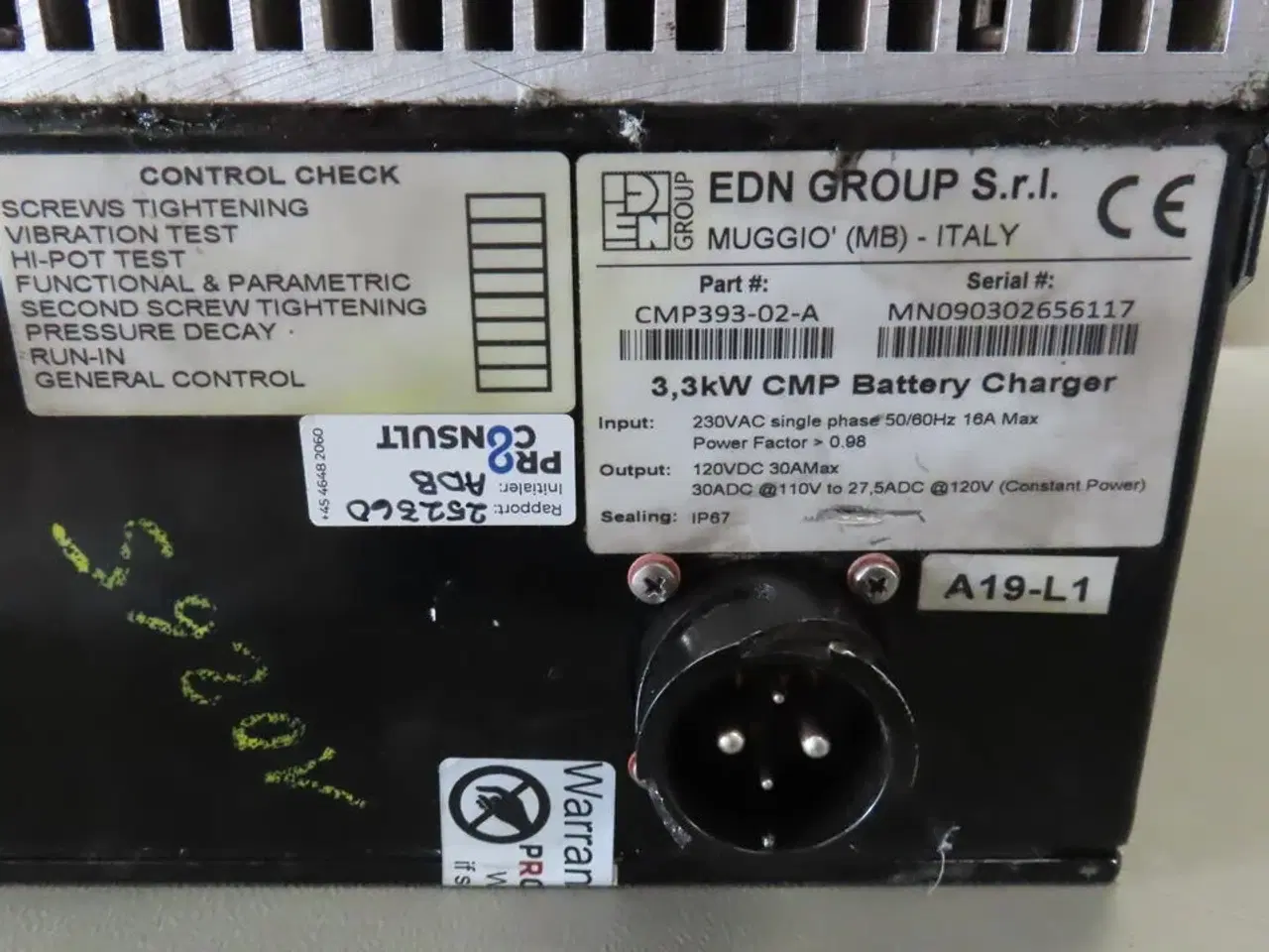 Billede 4 - EDN Charger 3.3 kW 120V - Refurbished