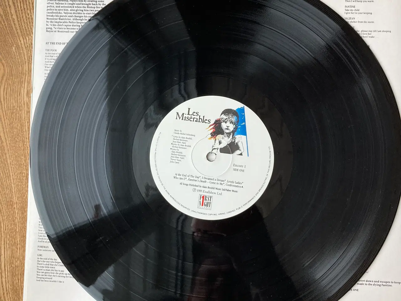 Billede 5 - Les Miserables musical, The Original London Cast, 