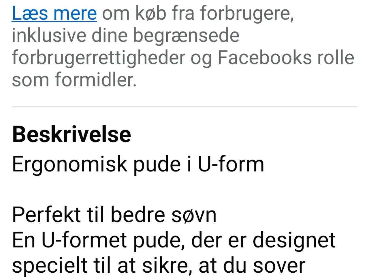 Billede 2 - Nakkepude ergonomisk 