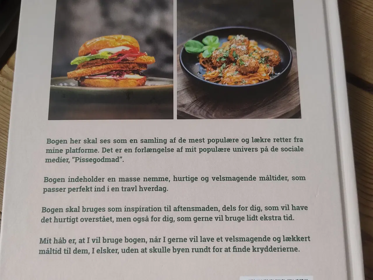 Billede 2 - Kogebog. Pissegod mad