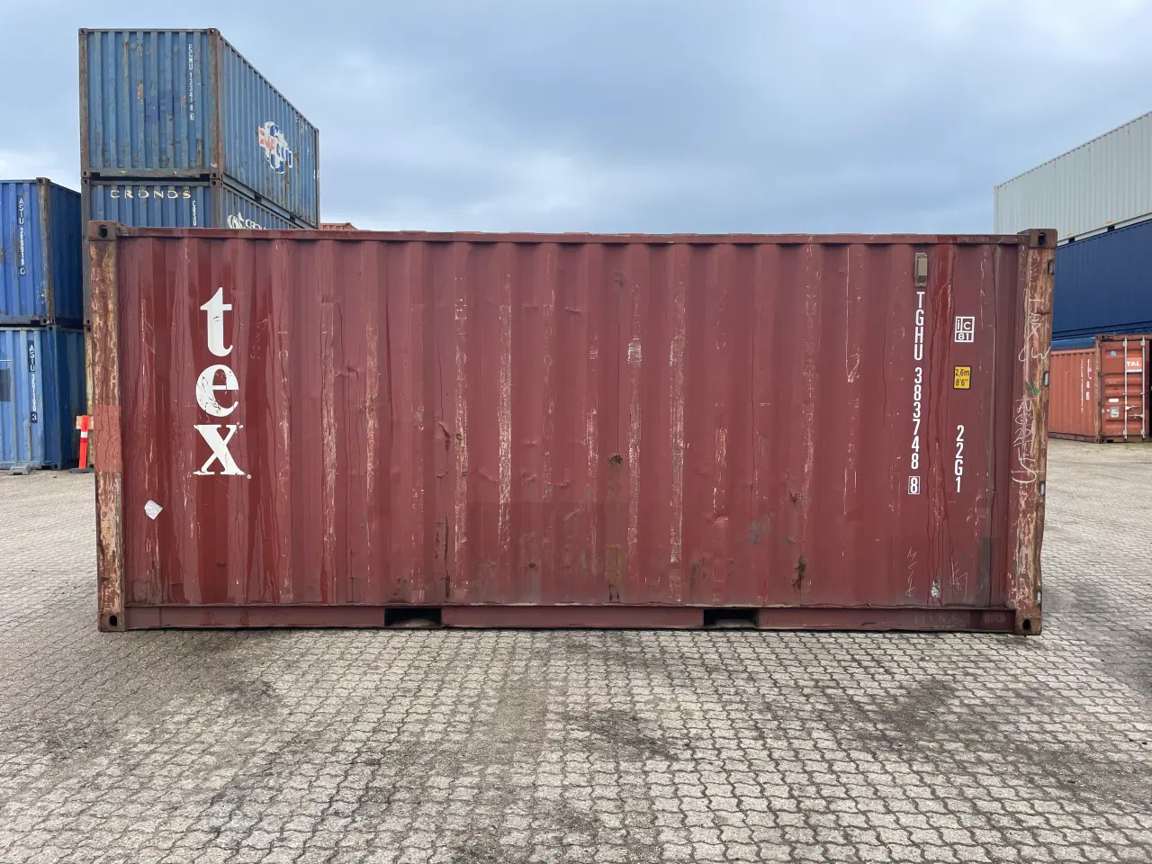 Billede 5 - 20 fods Container- ID: TGHU 383748-8