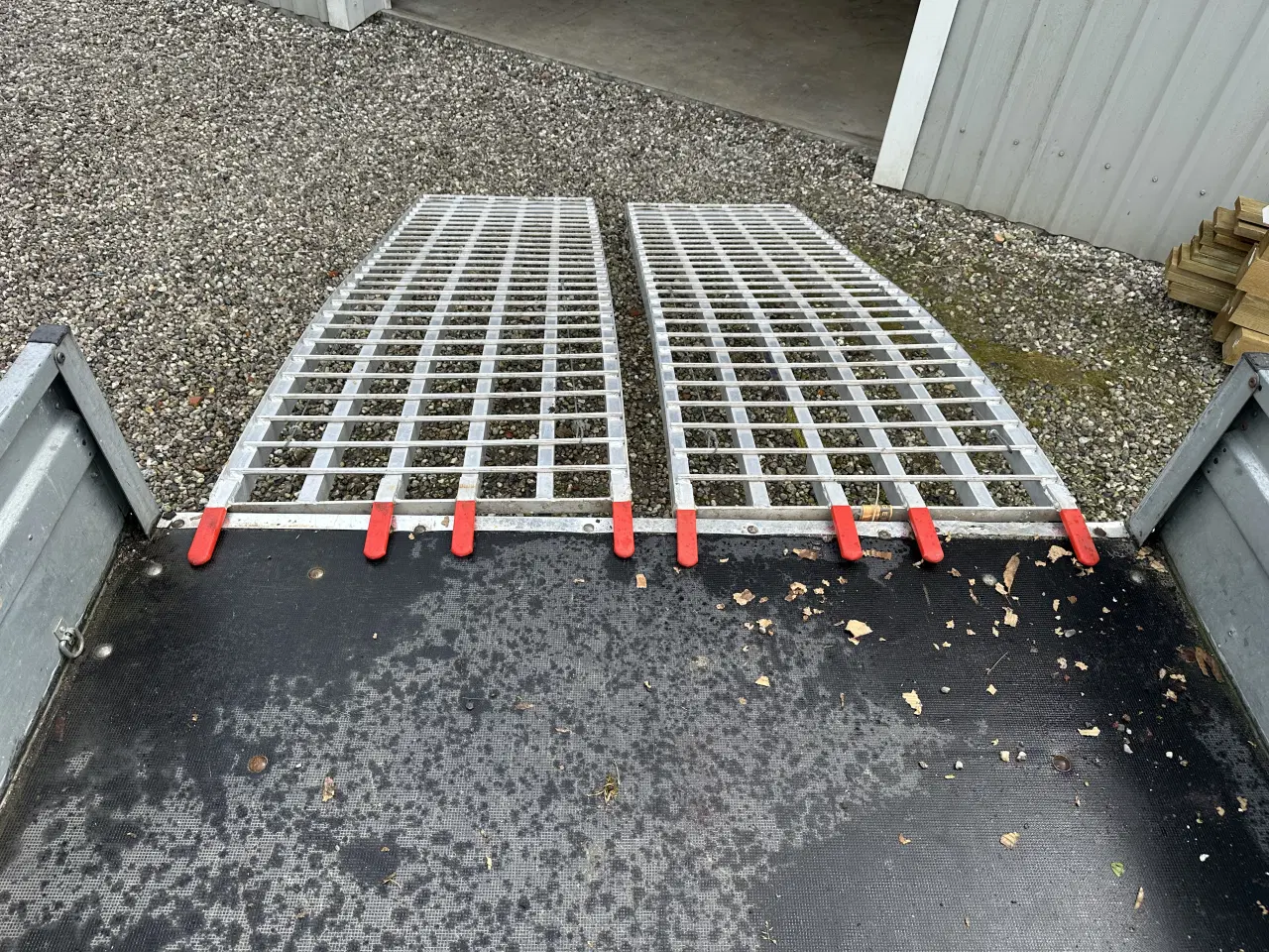 Billede 2 - Alu ramper/trailer ramper 2 stk. Nye