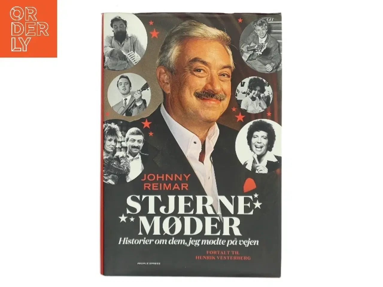 Billede 1 - Stjernemøder : historier om dem, jeg mødte på vejen af Johnny Reimar (Bog)