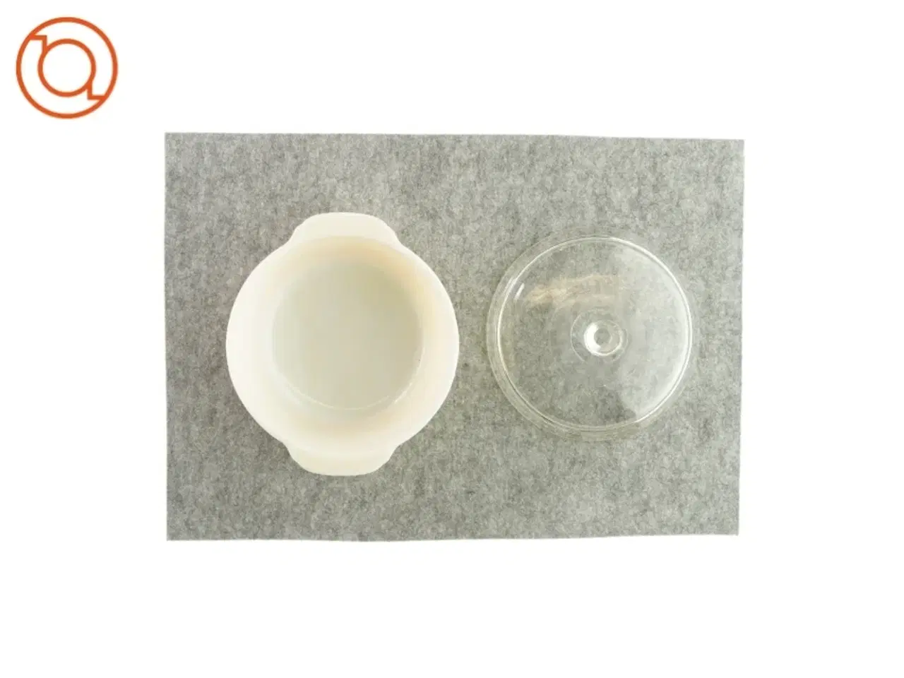 Billede 3 - Glasskål med låg fra Fire King