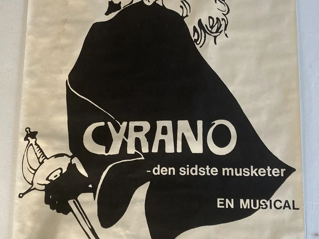Billede 1 - Plakat CYRANO odense teater 1974