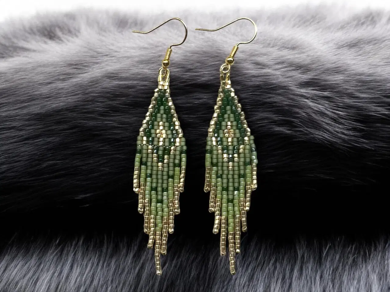 Billede 5 - Grønlandske perle øreringe