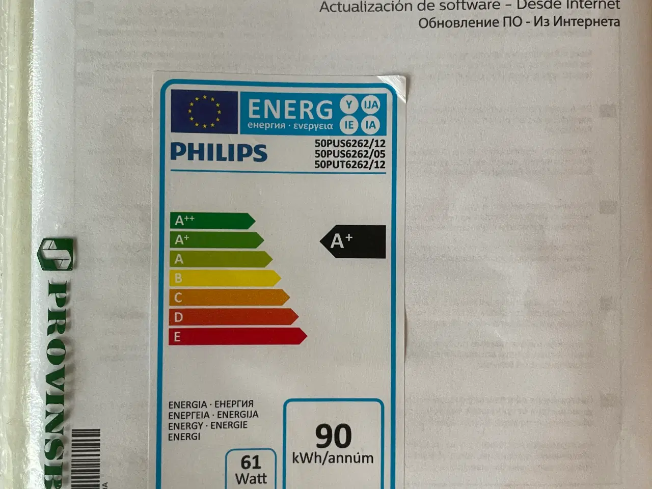 Billede 2 - Philips 50PUS6262 HD LED TV