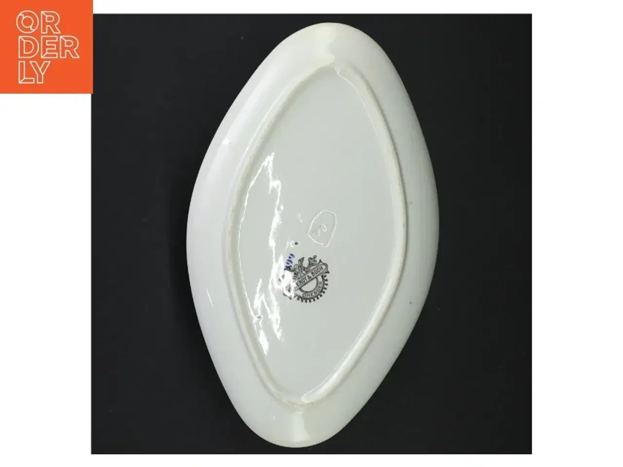 Billede 4 - Porcelæn sovseskål med fad fra Villeroy & Boch (str. 22 x 14 cm)