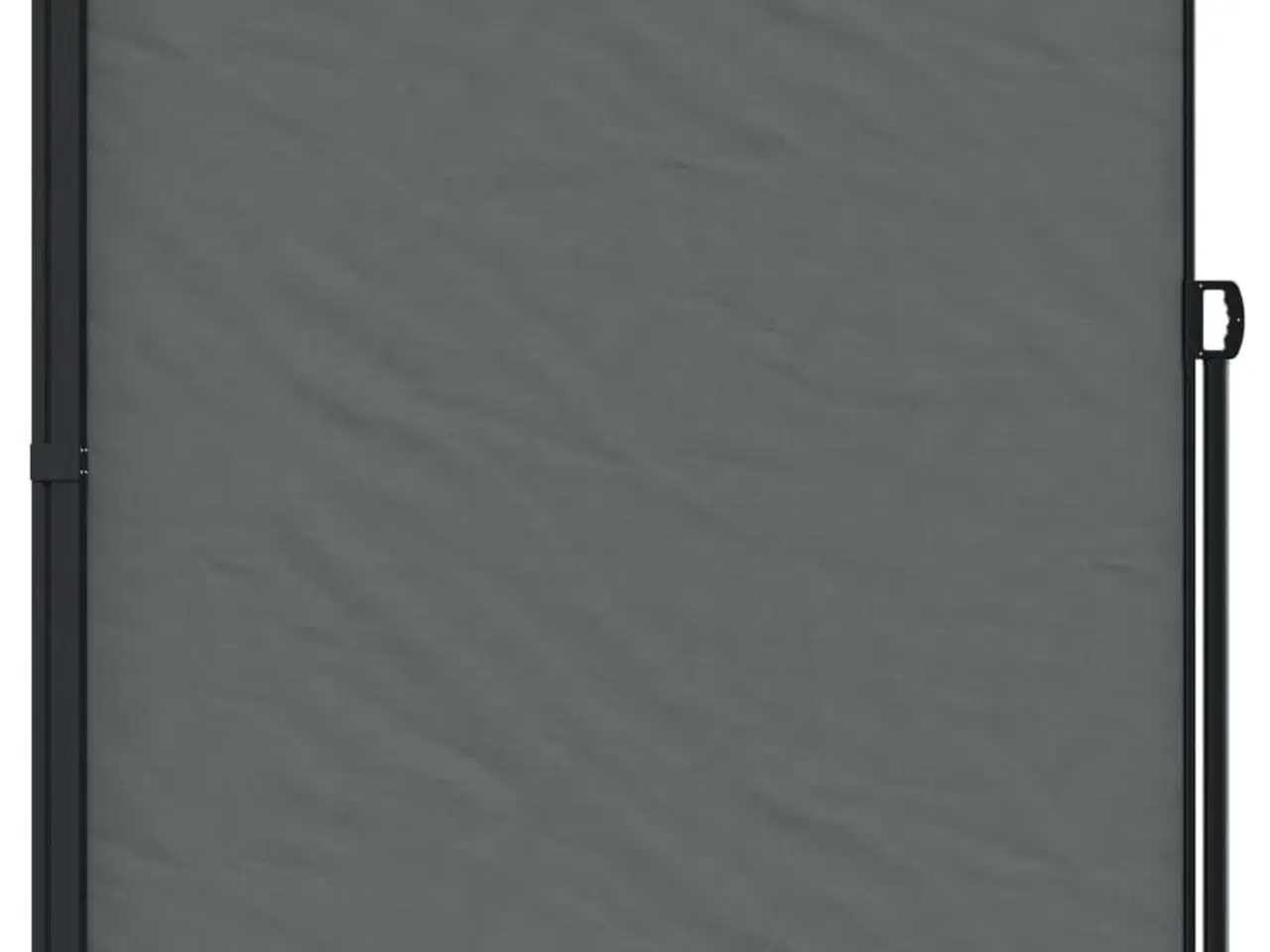 Billede 3 - Sidemarkise 180x500 cm sammenrullelig antracitgrå