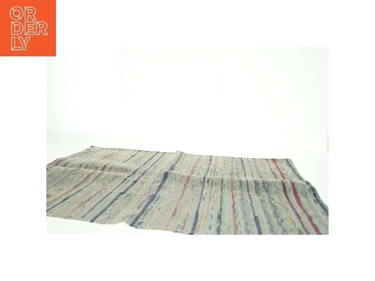 Billede 3 - Multifarvet vævet tæppe (str. 90 x 55 cm)