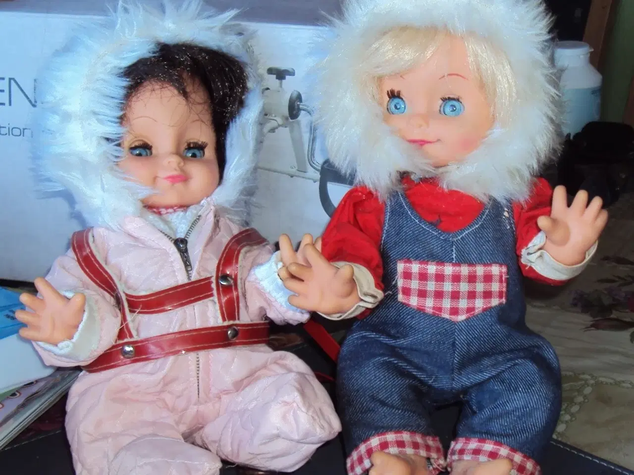 Billede 1 - pusle tvinlinger 2 piger