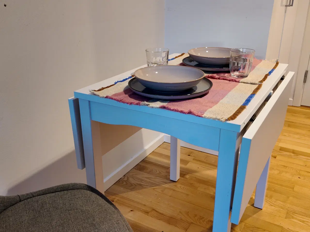 Billede 5 - HAUGA klapbord, spisebord