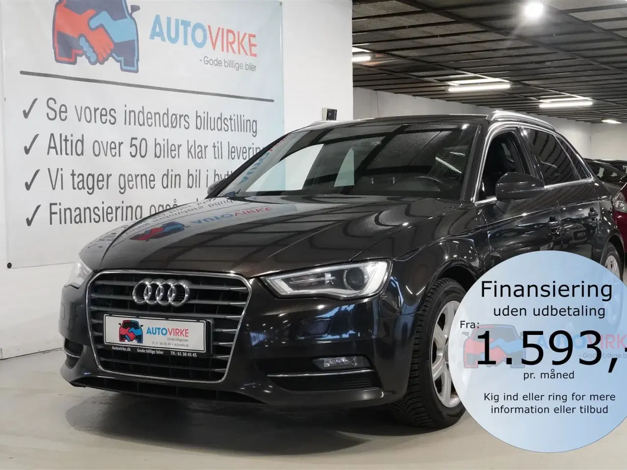 Billede 1 - Audi A3 Sportback 2,0 TDI DPF Ambition 150HK 5d 6g