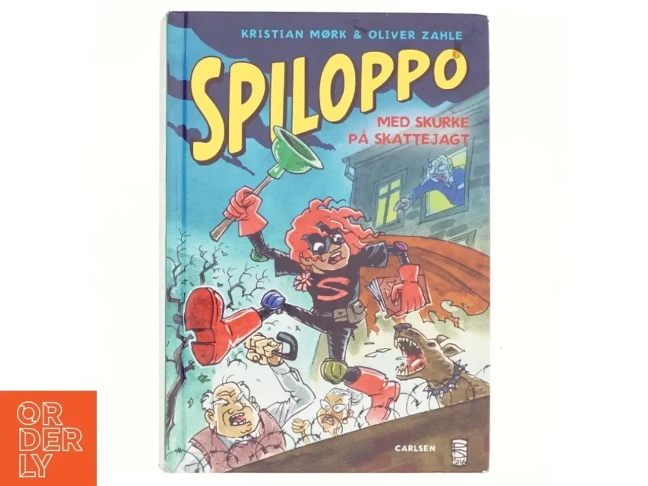 Billede 1 - Spiloppo - med skurke på skattejagt af Kristian Mørk (Bog)