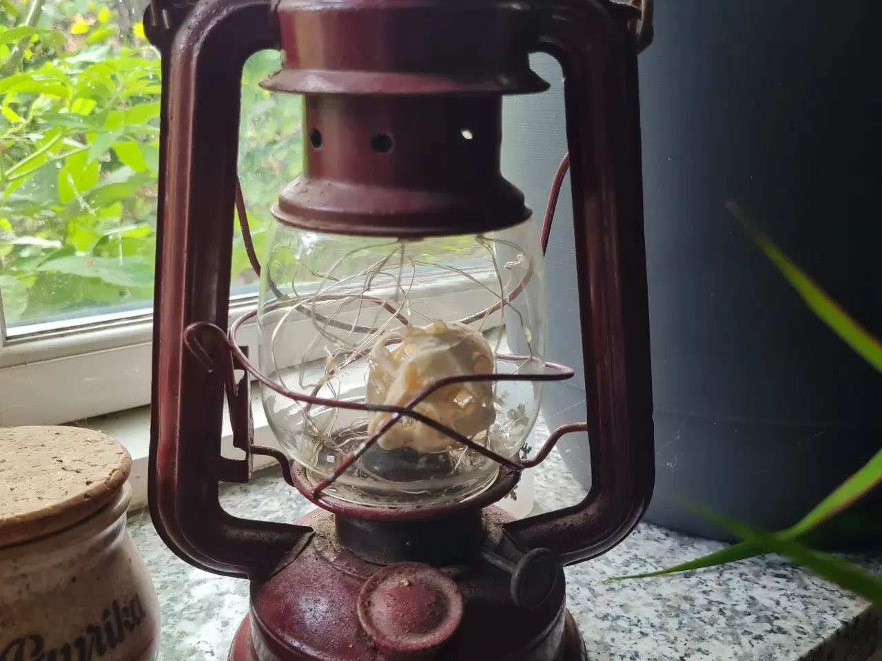Billede 1 - Kitch lampe med marsvin kranie