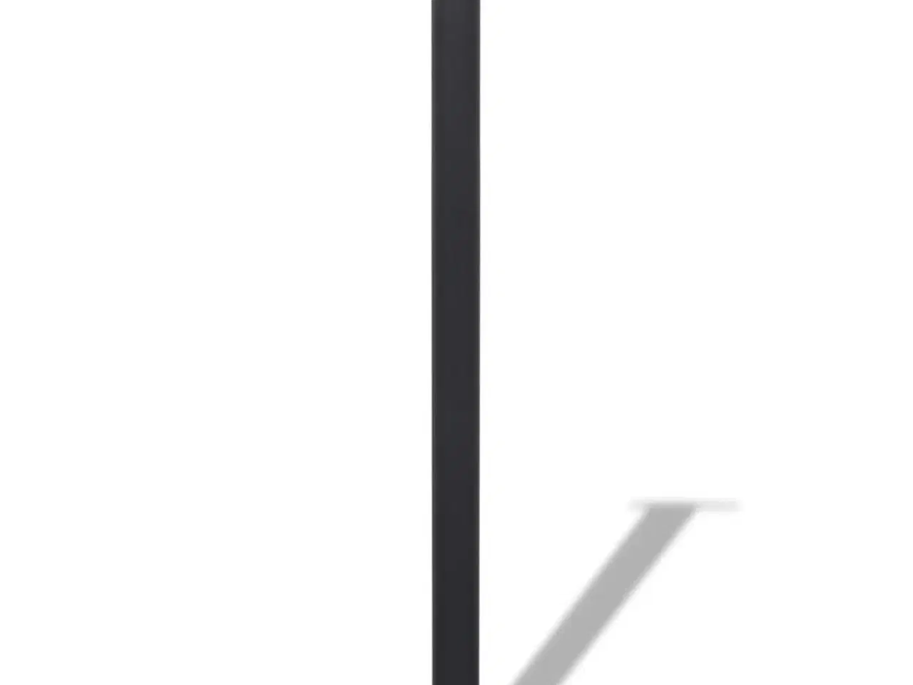 Billede 2 - 4 bordben, justerbar højde, sorte, 1100 mm