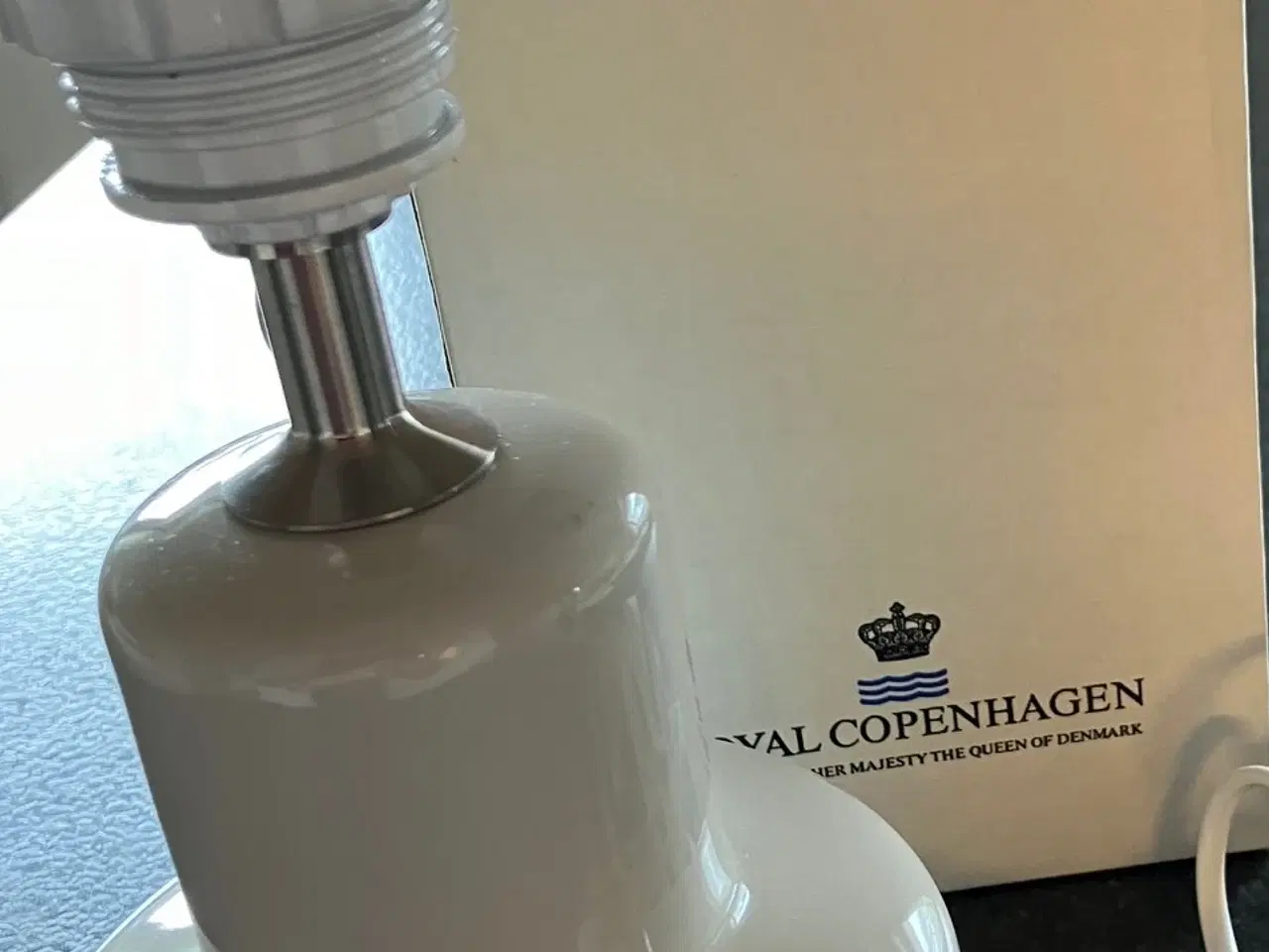 Billede 4 - Smuk designerlampe fra Royal Copenhagen 