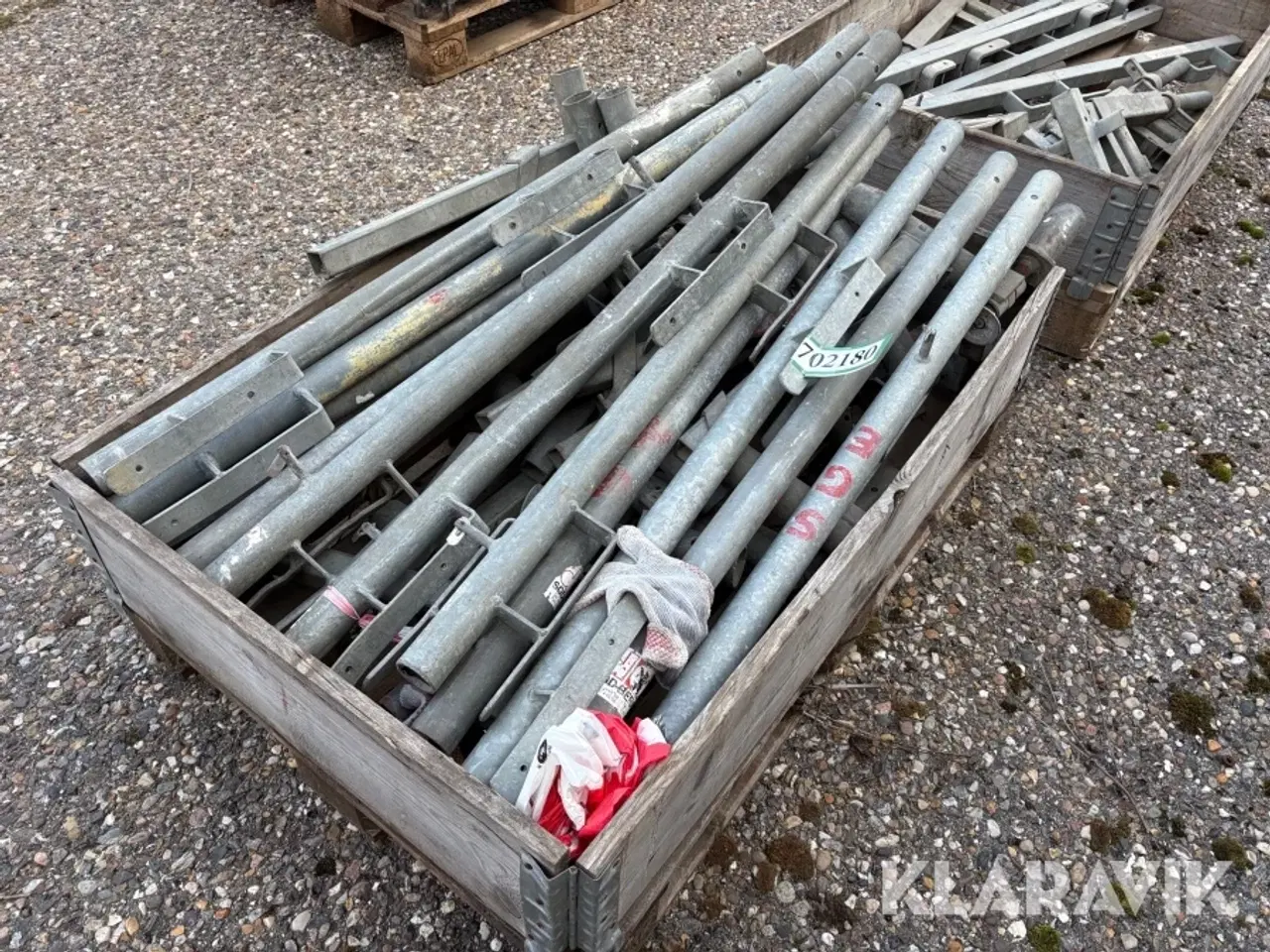 Billede 2 - Standere til gelænder på stillads