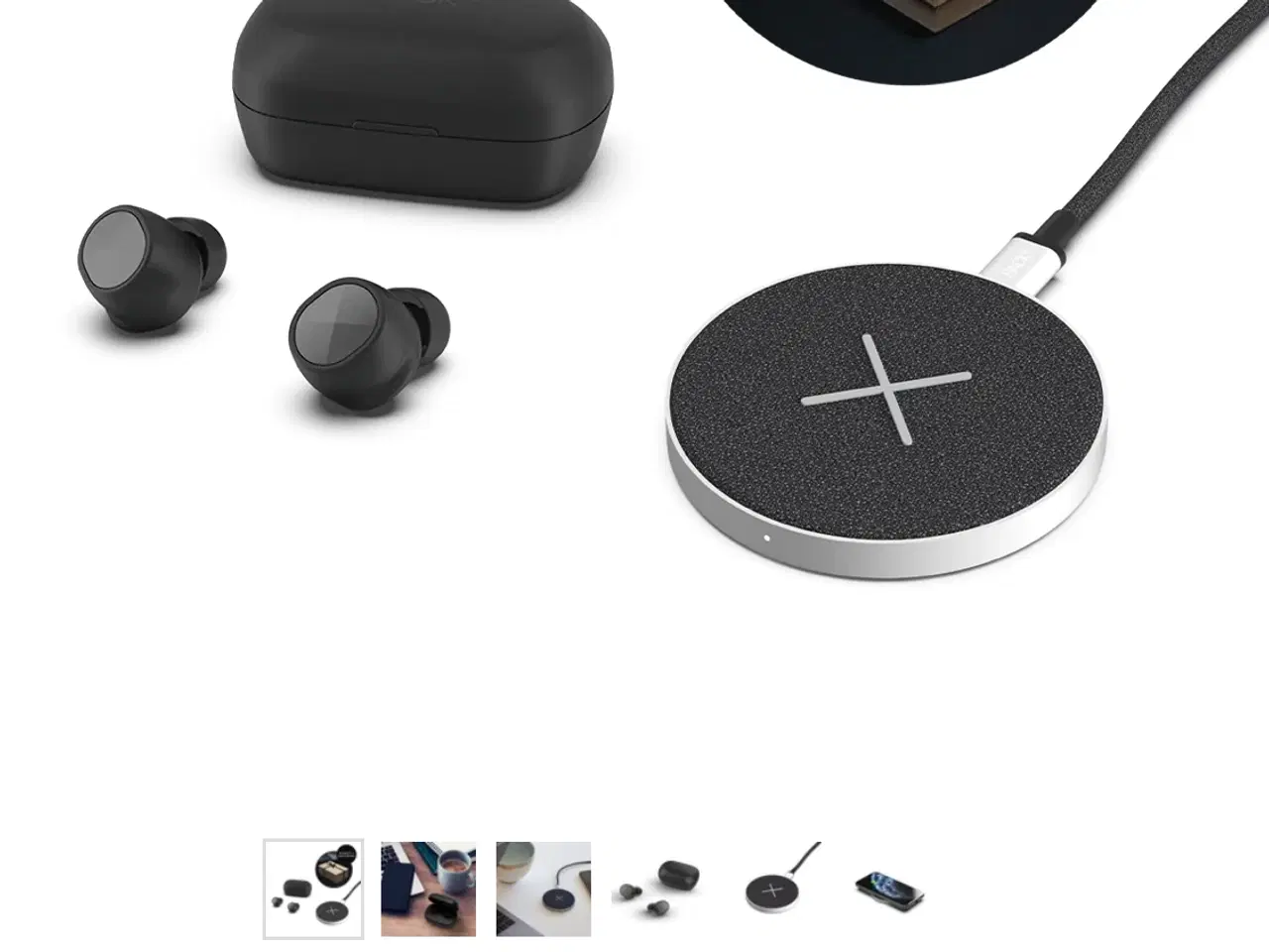 Billede 3 - Sackit giftset EarPods/trådløs oplader