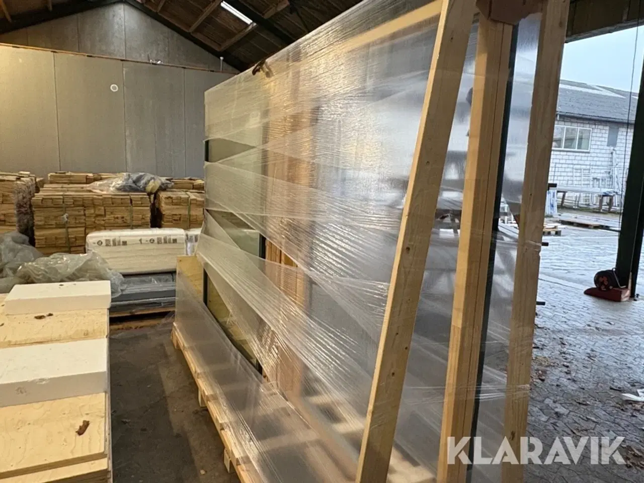 Billede 3 - Skydedør og rude Outline