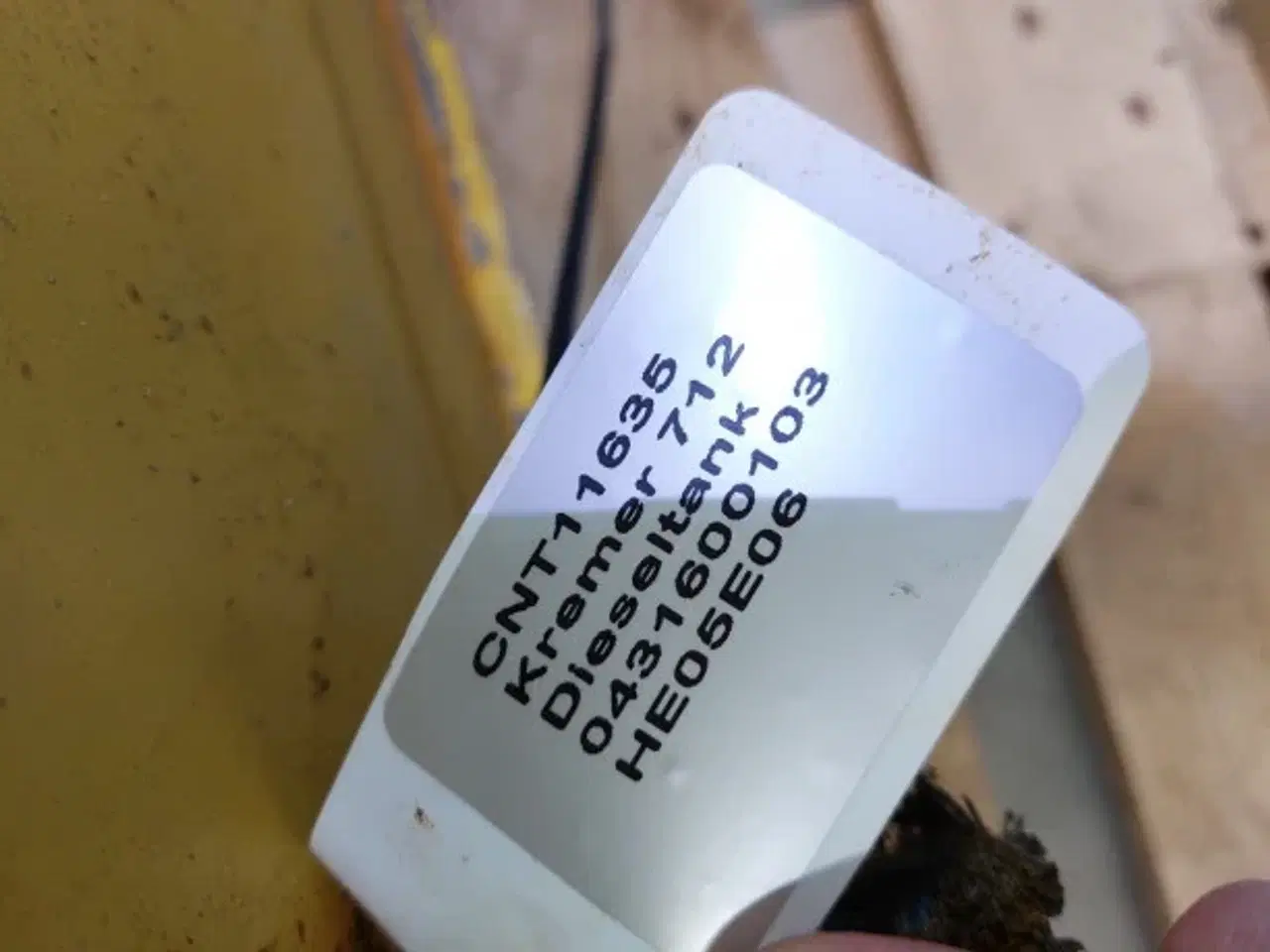 Billede 5 - Kramer 712 Dieseltank 0431600103