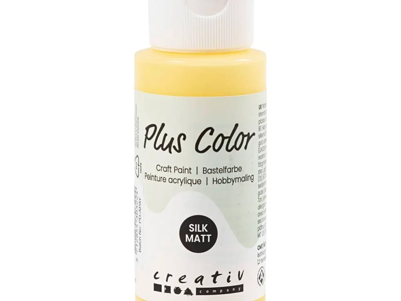 Billede 1 - Plus Color Hobbymaling, primrose yellow, 60ml/ 1 fl.