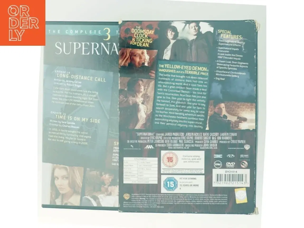 Billede 3 - Supernatural med Jared Padalecki (DVD)