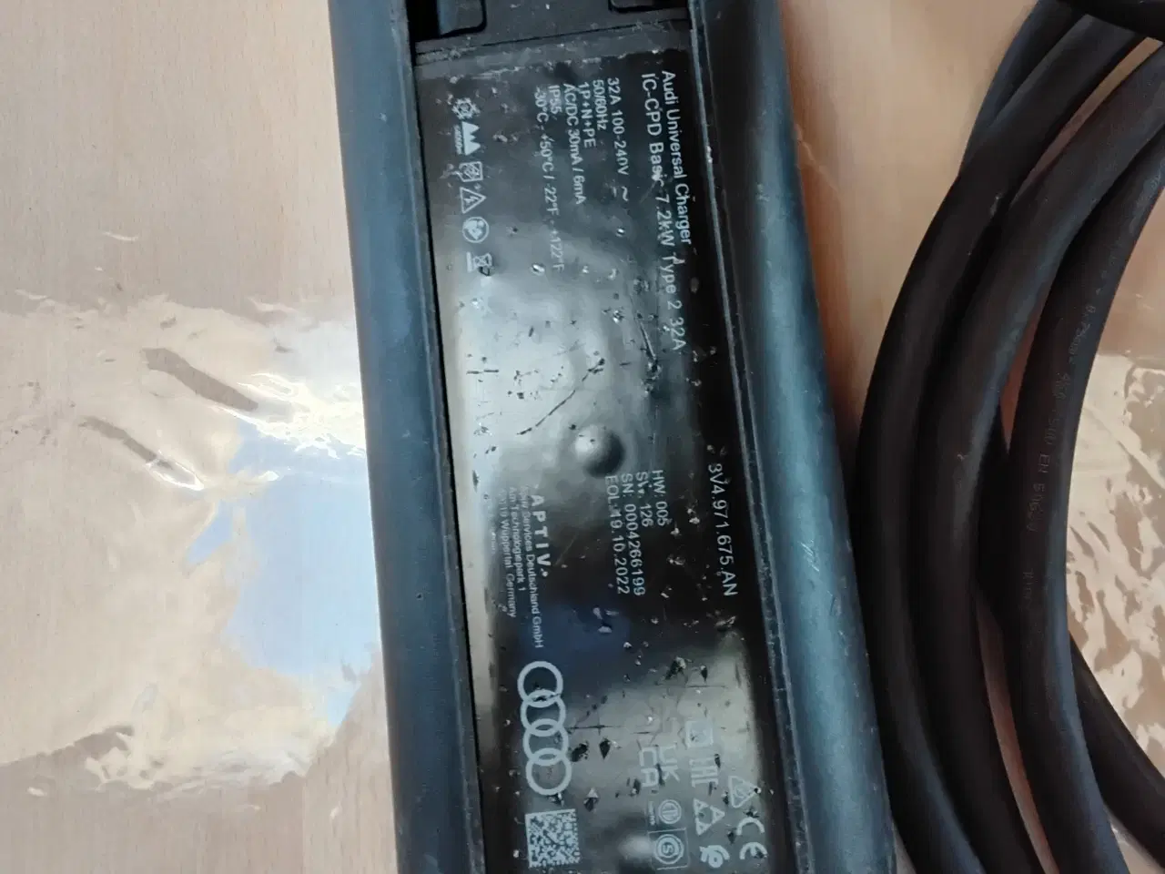 Billede 2 - AUDI Oplader til elbil