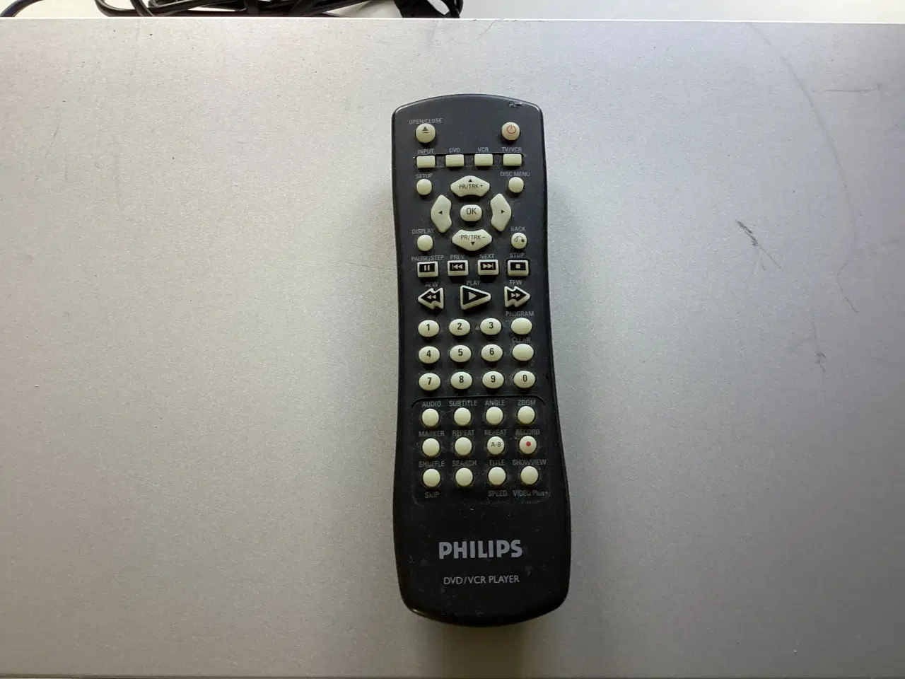 Billede 3 - Kombineret Philips DVD-/VHS afspiller m. Fjernbetj