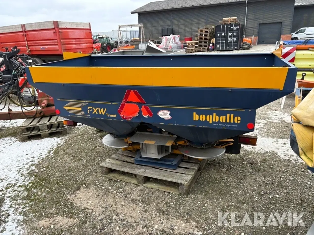 Billede 1 - Gødningsspreder Bogballe EXV