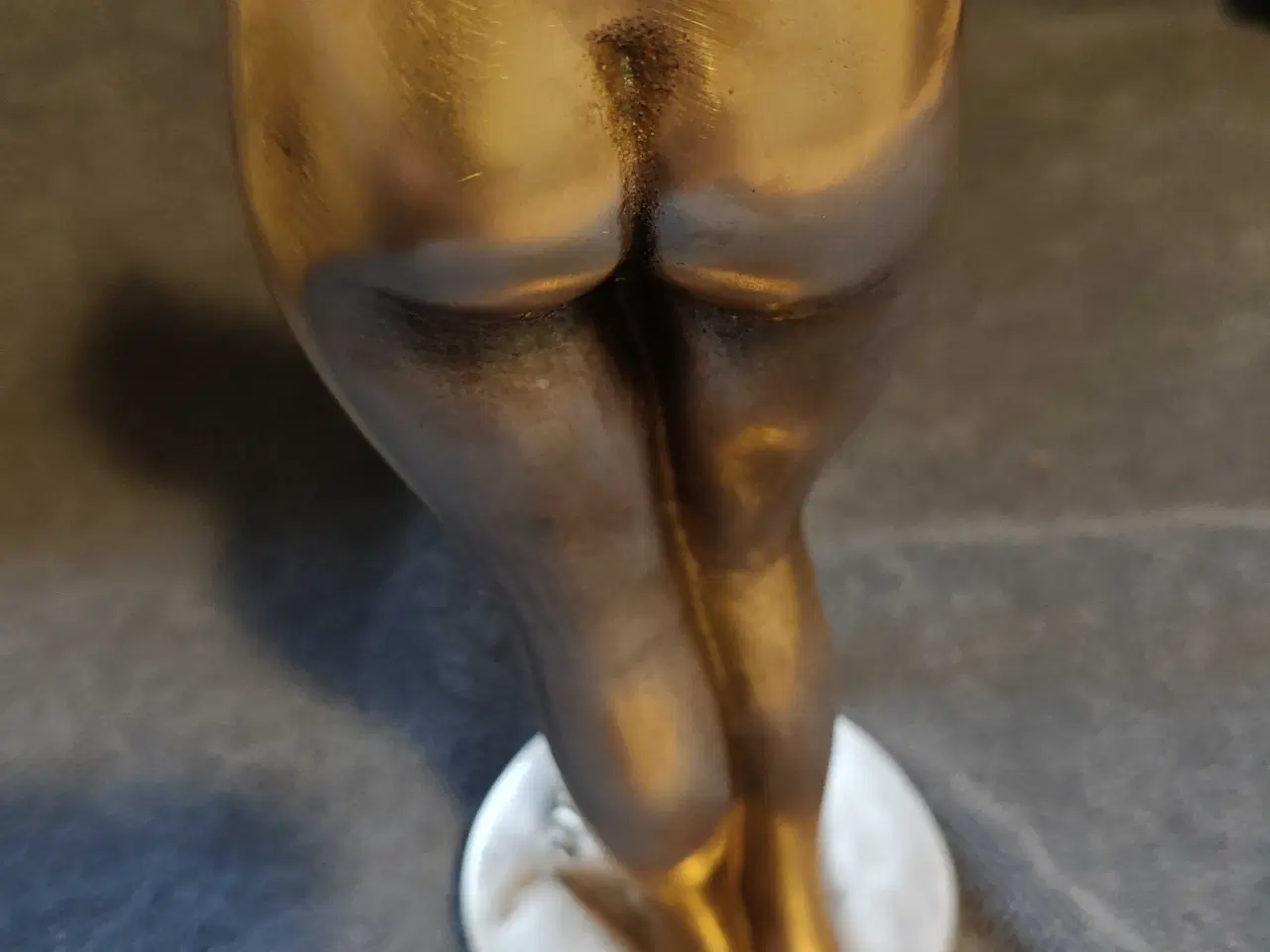 Billede 4 - Messing figur dame med baby