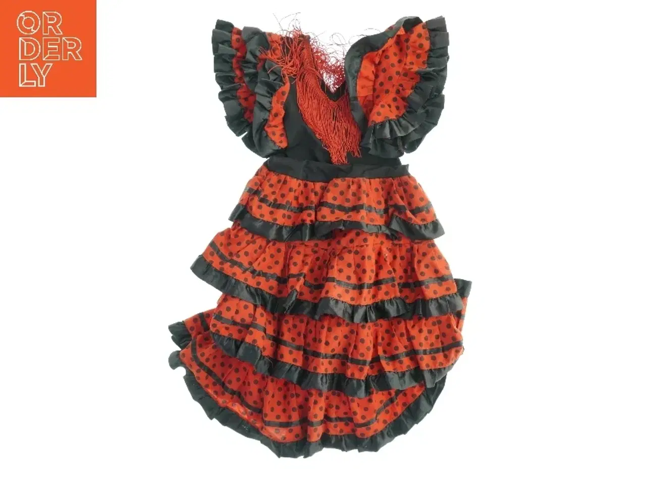 Billede 1 - Flamencokjole til børn (str. 86 x 27 cm)