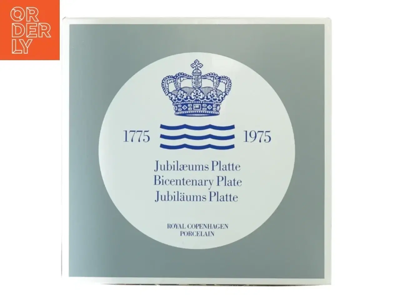 Billede 4 - Royal Copenhagen Jubilæumsplatte fra Royal Copenhagen (str. Diameter 18 cm)