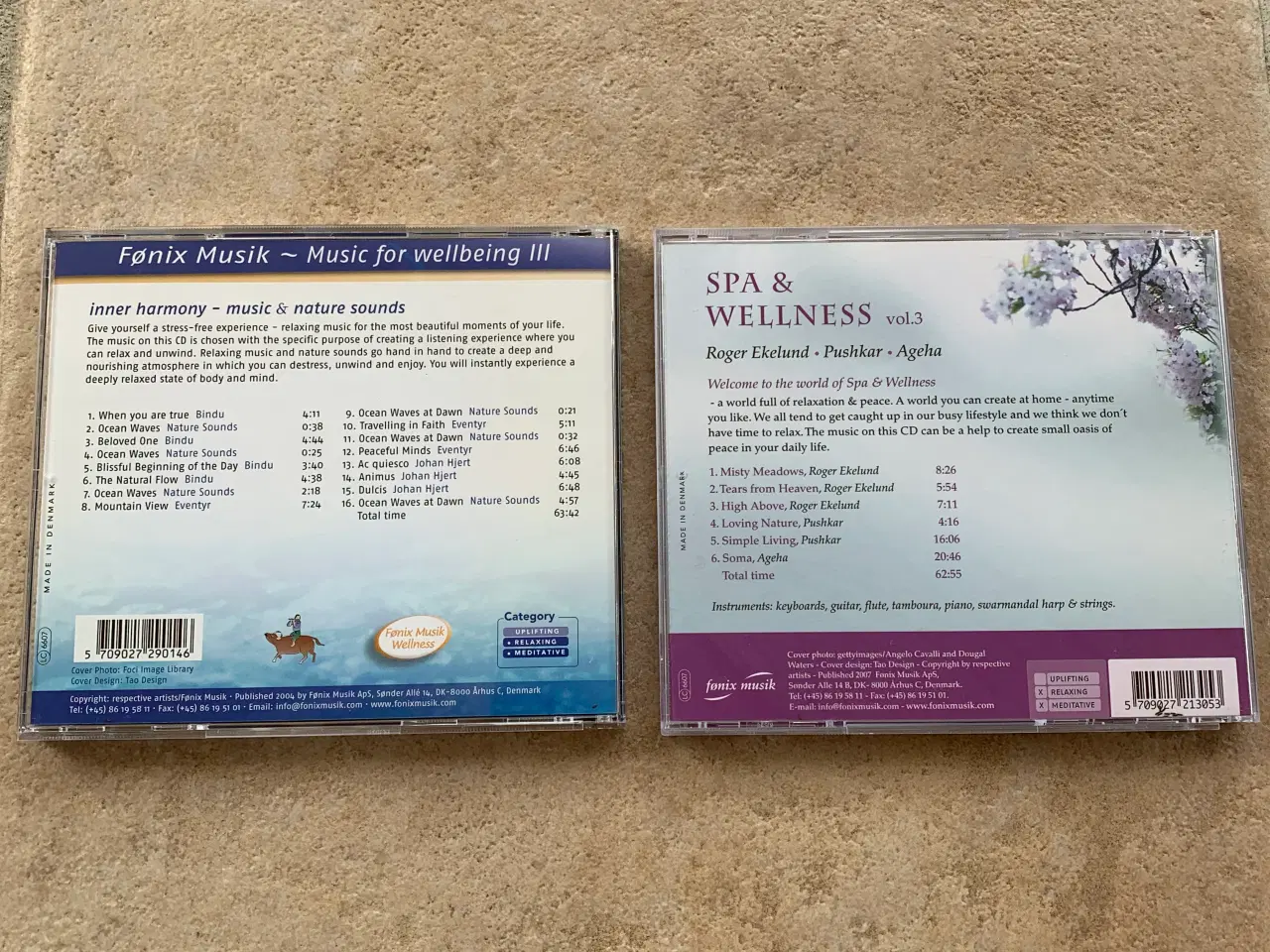 Billede 2 - Musik cd Fønix afslappende wellness 