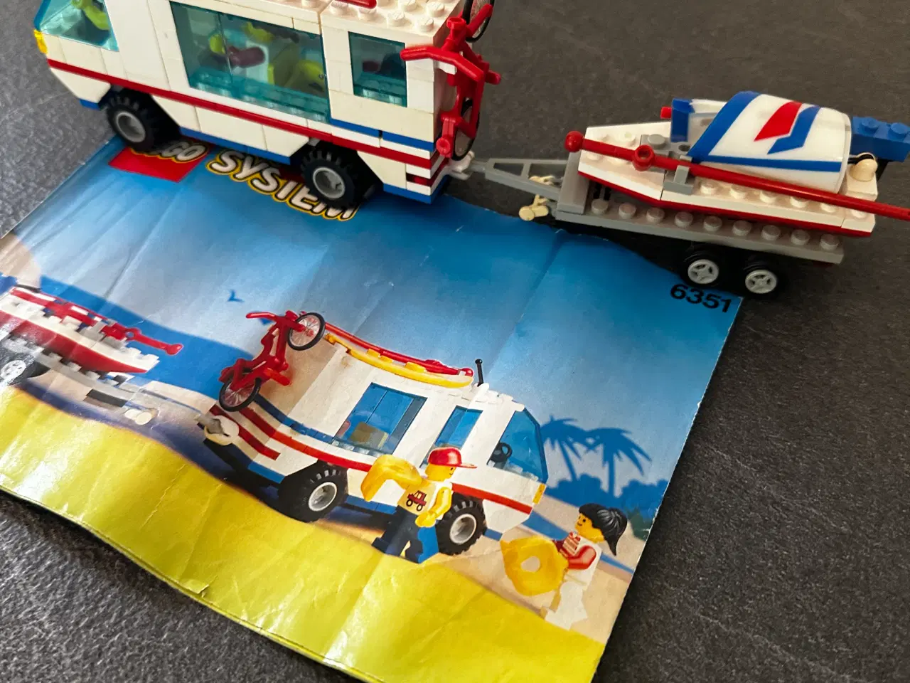 Billede 2 - LEGO System 6351 Surf N' Sail Camper