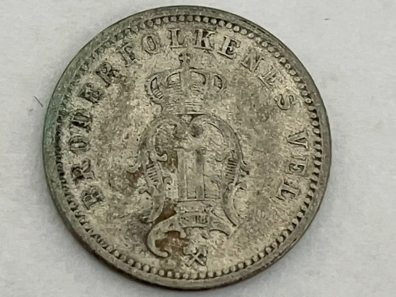 Billede 2 - 10 Øre 1898 Norge