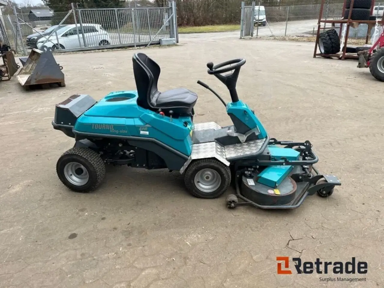 Billede 4 - - - - TOURNO Græsklipper 4WD