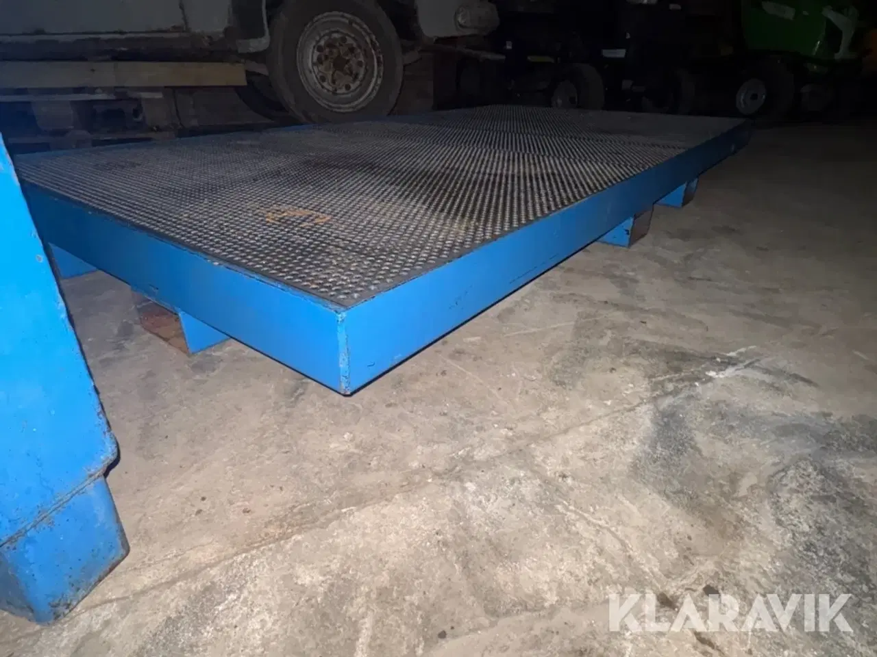 Billede 7 - Spildolie bakke til 8 olietønder