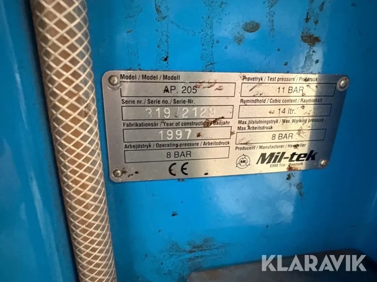 Billede 5 - Affaldspresser Mil-tek AP 205