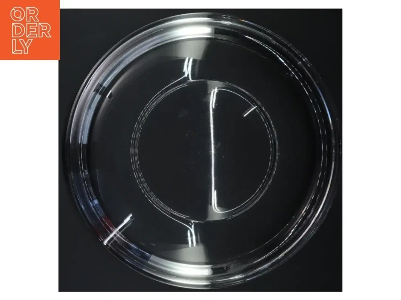 Billede 4 - Holmegaard glasfad (str. Ø. 30 cm)