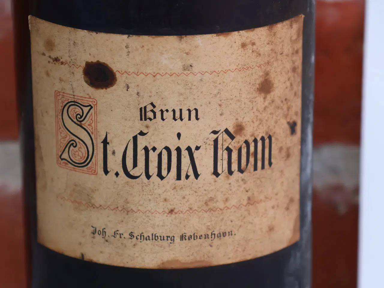 Billede 2 - St. Croix rom årg 1880-1920. Joh FR Schalburg