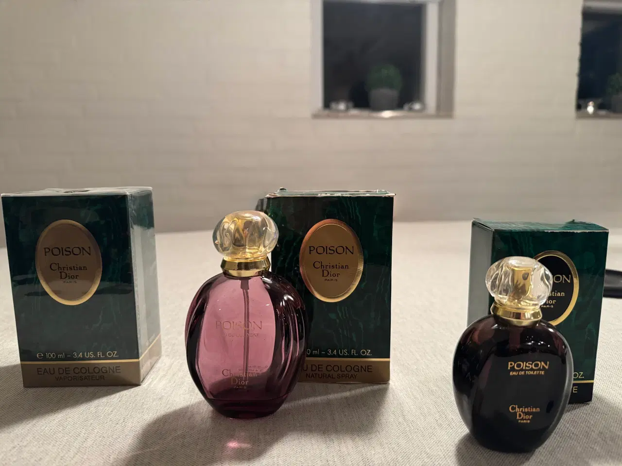 Billede 1 - Poison eau de toilette og eau de cologne vintage o