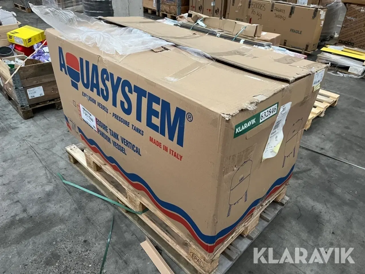 Billede 2 - Trykekspansionsbeholder Aquasystem AC VRV500 8 bar