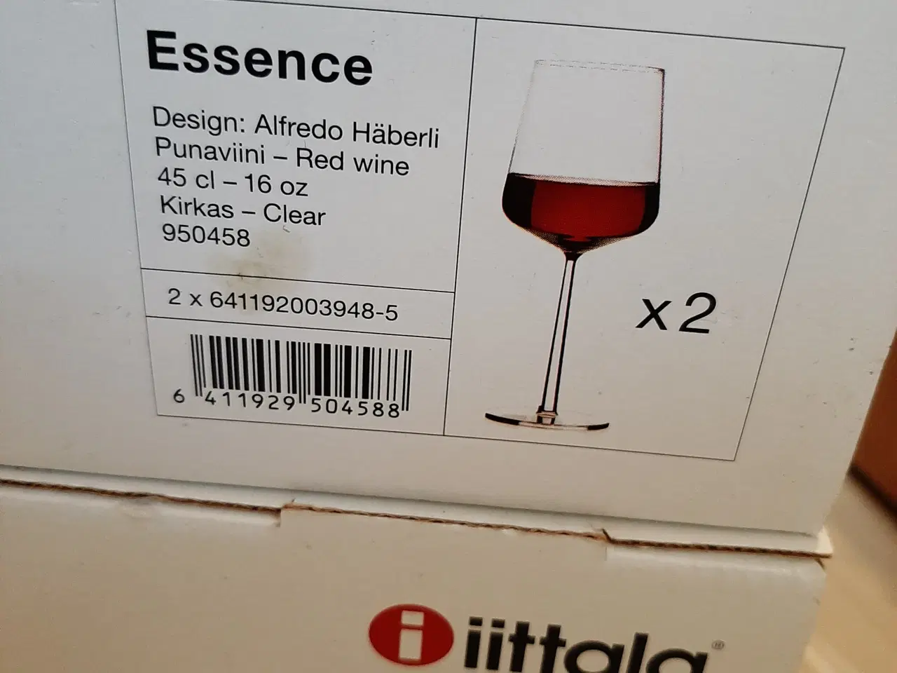 Billede 3 - Iittala Essence glas og karaffel 